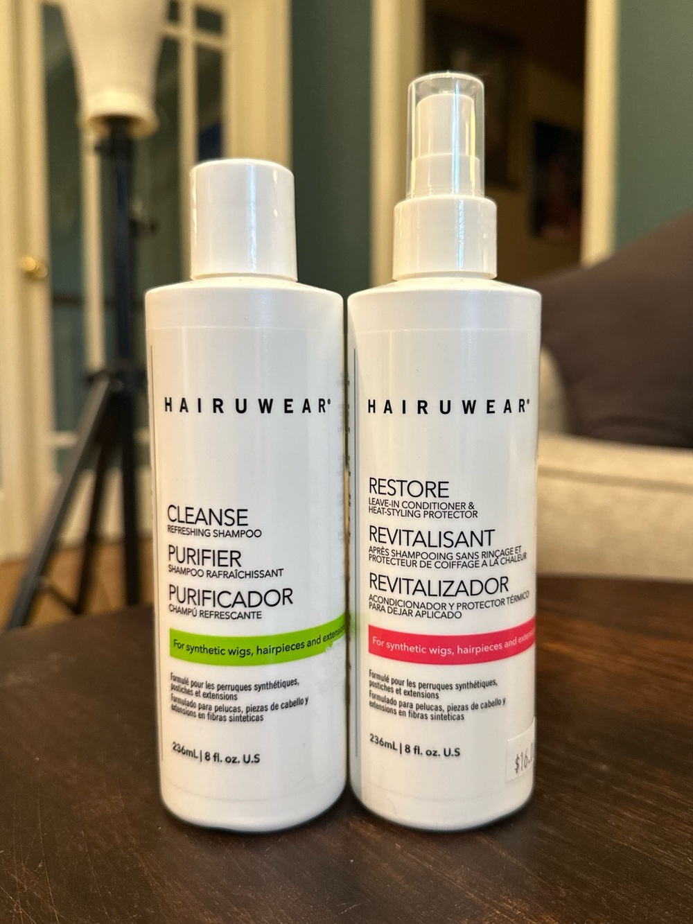 HairUWear Shampoo & Conditioner